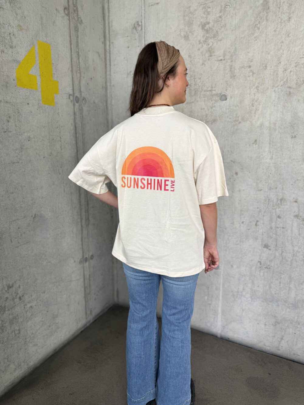 SUN(shine) T-shirt Sandweiß