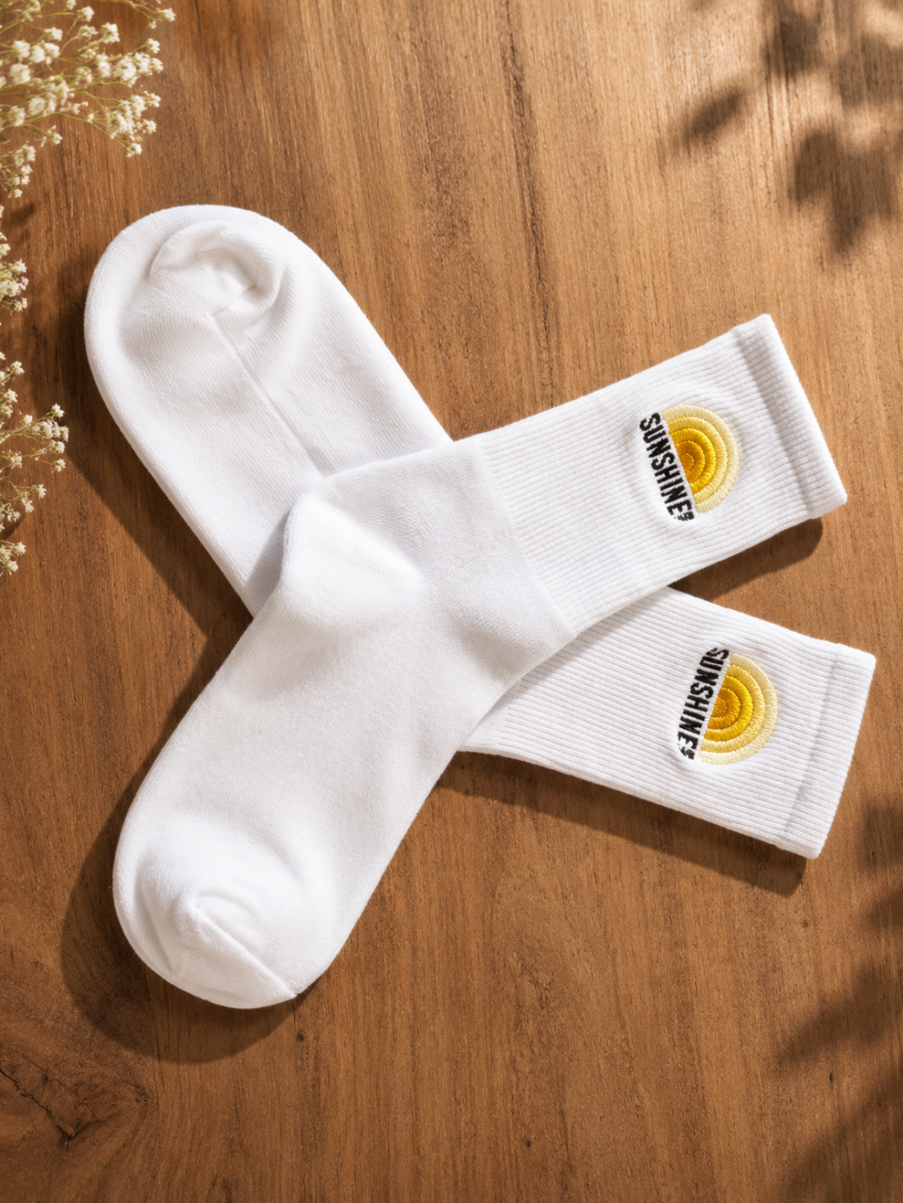 Socken SUNSHINE weiß