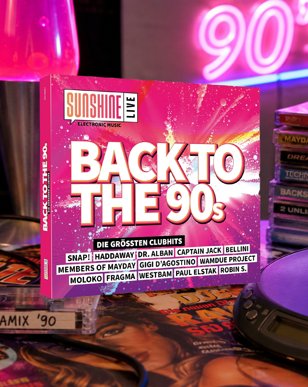 Sunshine Live Back to the 90´s Clubhits
